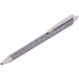 Glitter Ball Point Pen Silver